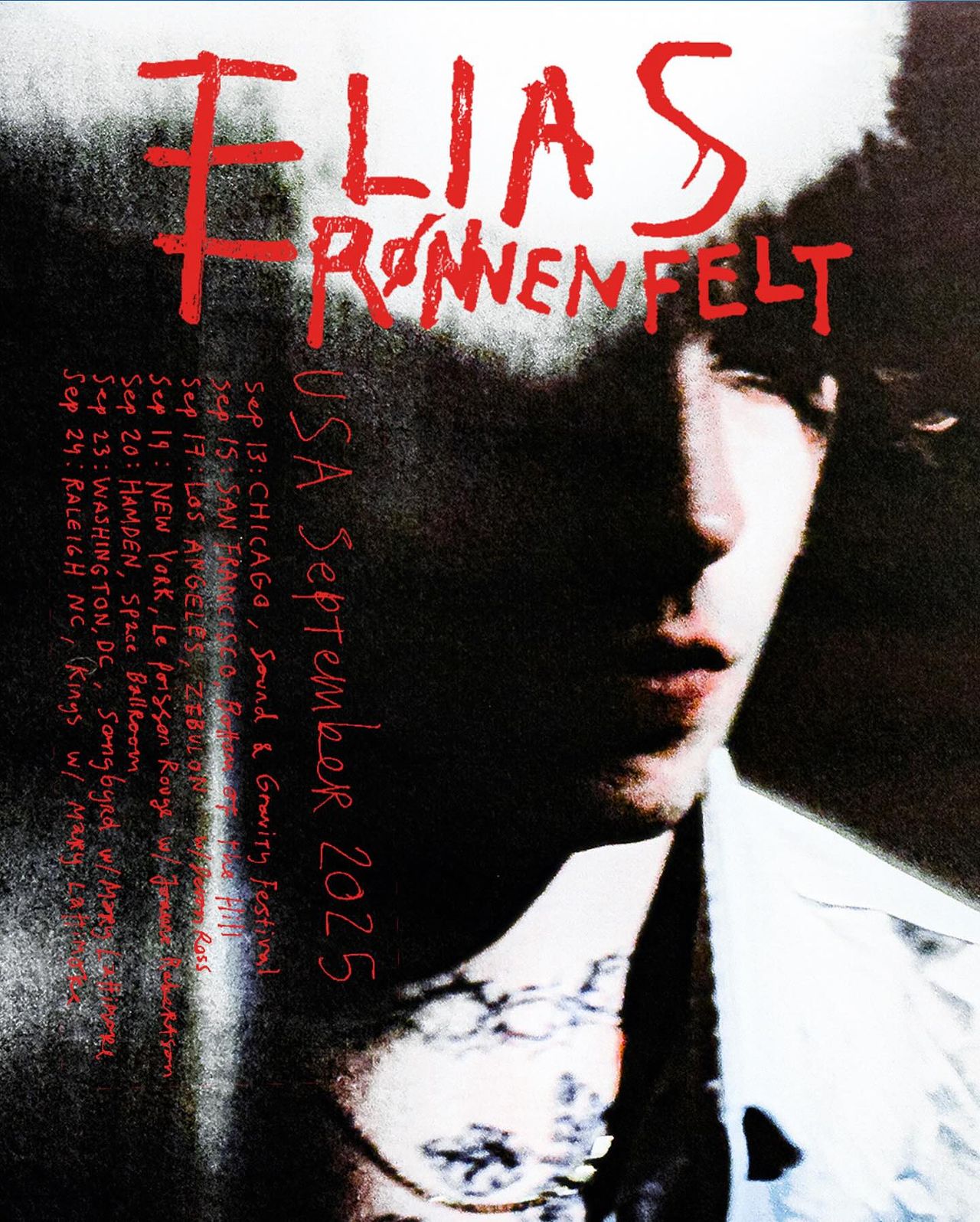 Elias Rønnenfelt: USA September 2025 Tour