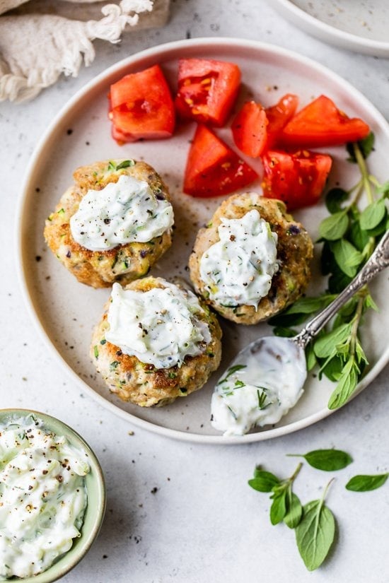 Greek Turkey Meatballs