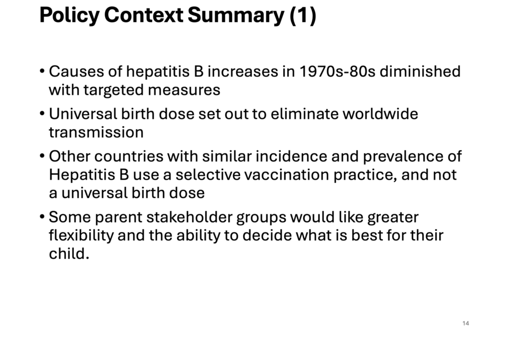 Pebsworth hepatitis B vibes